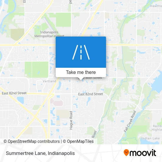 Summertree Lane map