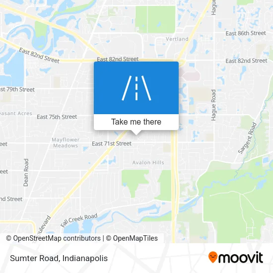 Sumter Road map