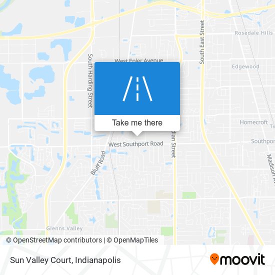 Sun Valley Court map