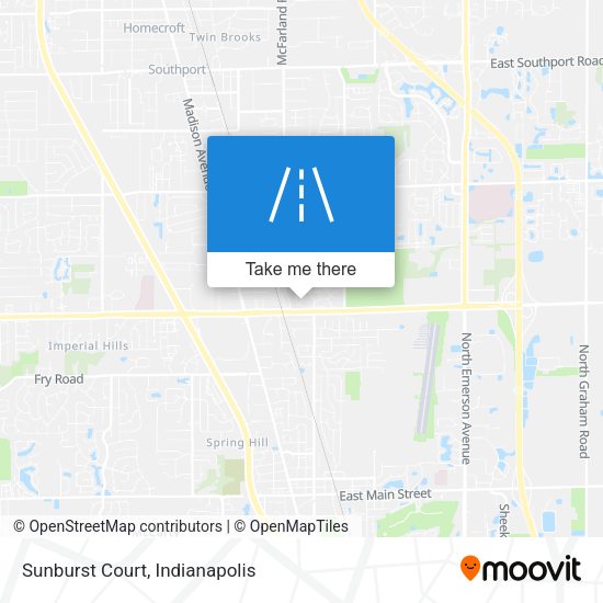 Sunburst Court map