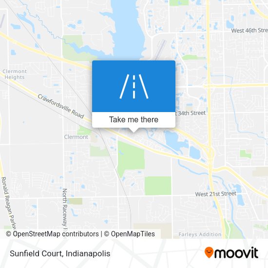 Sunfield Court map