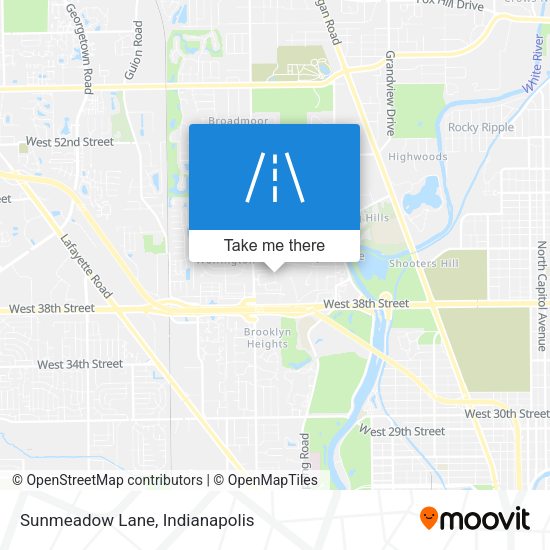 Sunmeadow Lane map