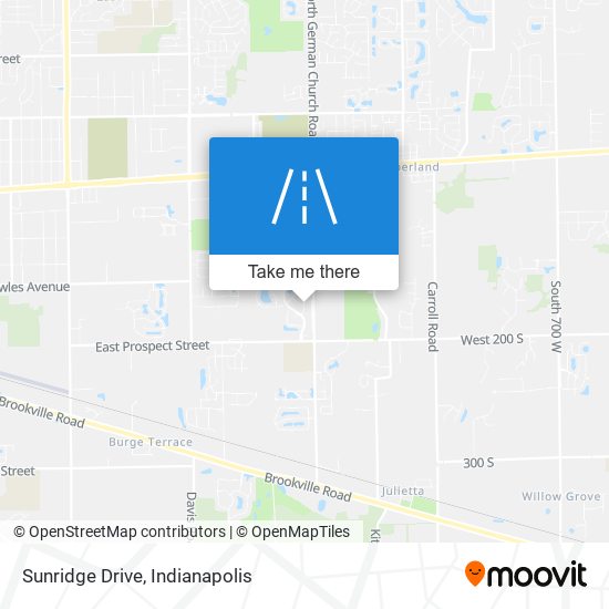 Sunridge Drive map