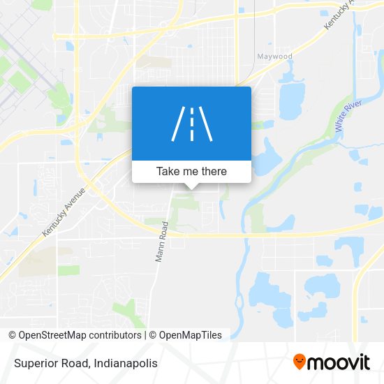 Mapa de Superior Road