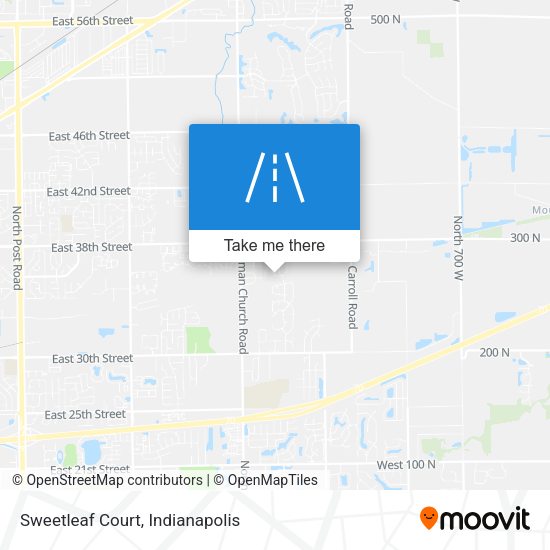 Sweetleaf Court map