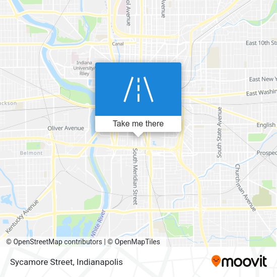 Sycamore Street map