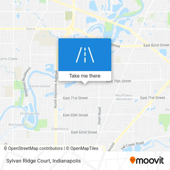 Sylvan Ridge Court map