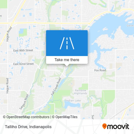 Mapa de Talliho Drive