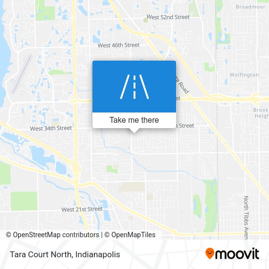 Tara Court North map