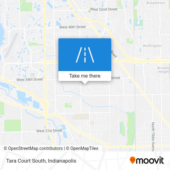 Tara Court South map
