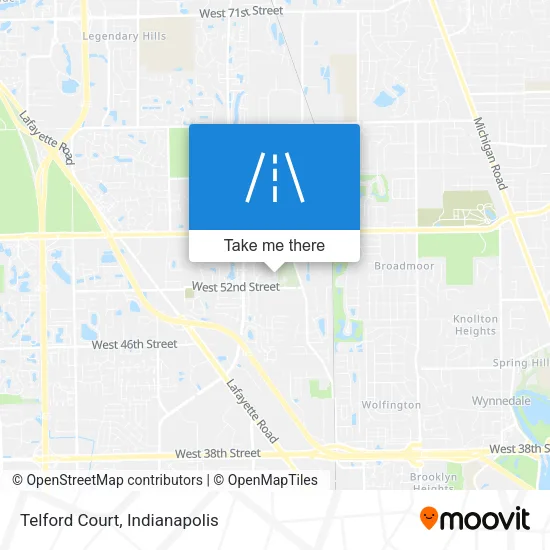 Telford Court map