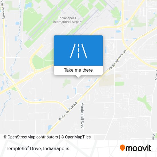 Mapa de Templehof Drive