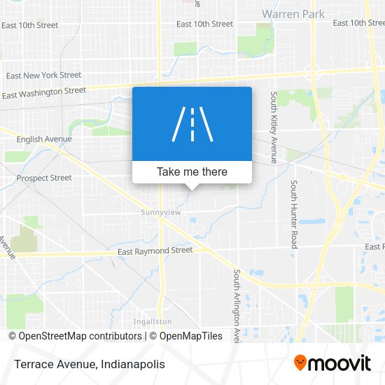 Mapa de Terrace Avenue