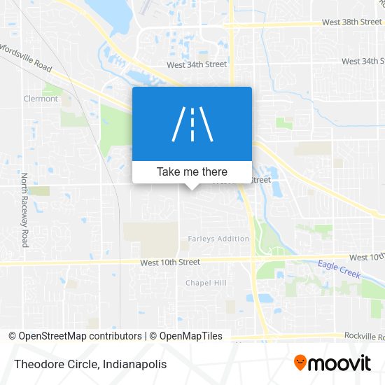 Mapa de Theodore Circle