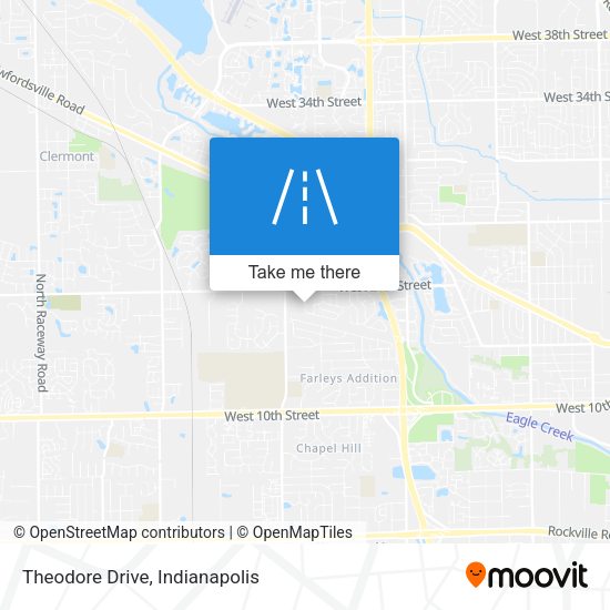 Theodore Drive map