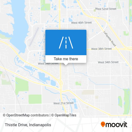 Thistle Drive map