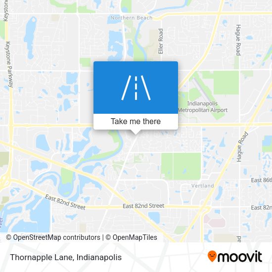 Thornapple Lane map