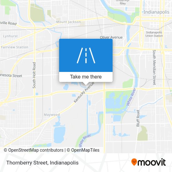 Thornberry Street map