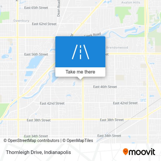 Mapa de Thornleigh Drive