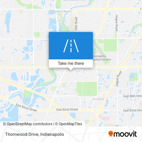 Mapa de Thornwood Drive