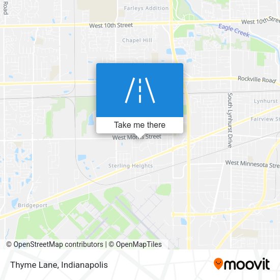 Mapa de Thyme Lane