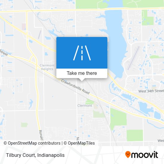 Mapa de Tilbury Court
