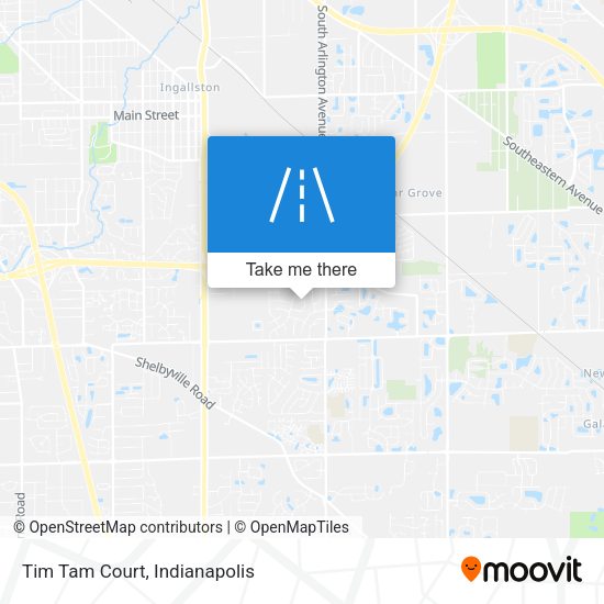 Tim Tam Court map