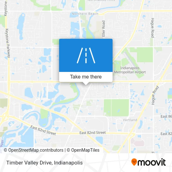 Timber Valley Drive map