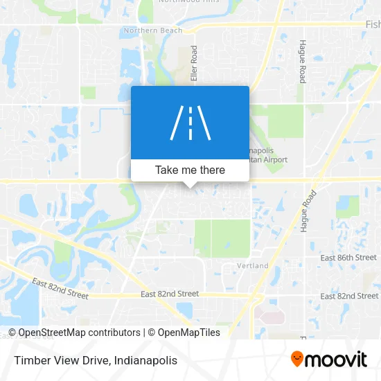 Timber View Drive map