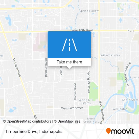 Mapa de Timberlane Drive