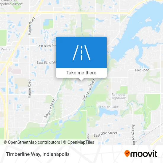 Timberline Way map