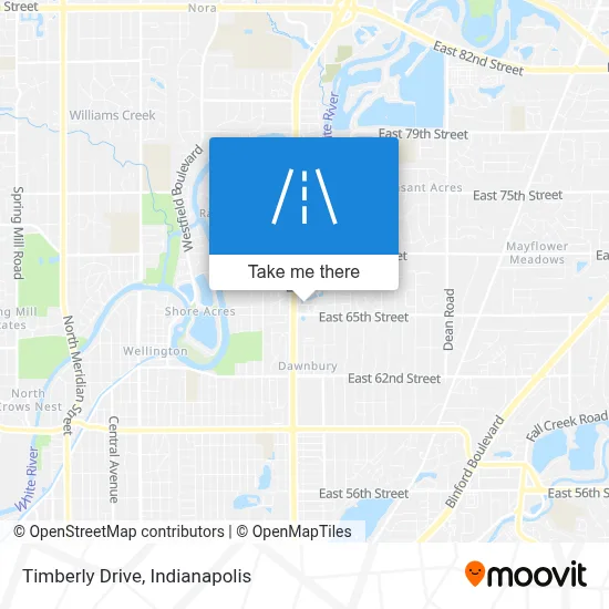 Timberly Drive map