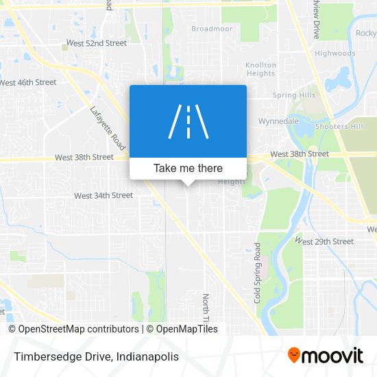 Mapa de Timbersedge Drive