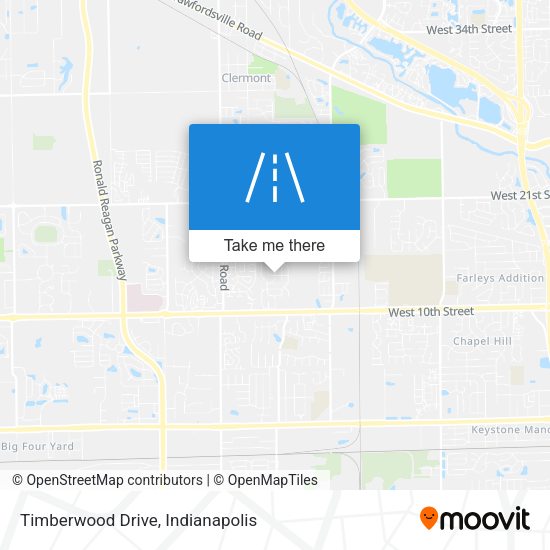Mapa de Timberwood Drive