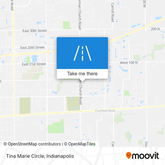 Tina Marie Circle map