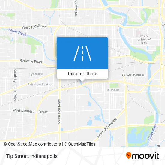 Tip Street map