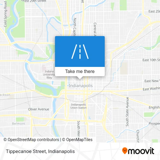 Tippecanoe Street map