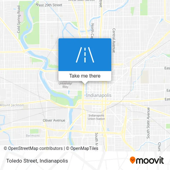 Toledo Street map