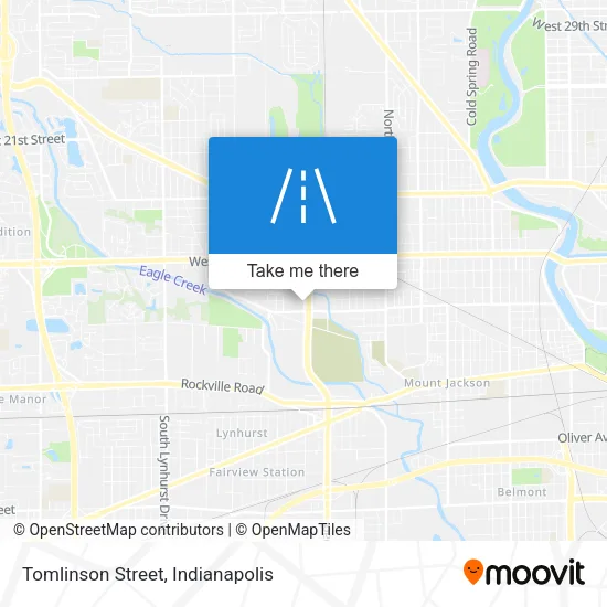 Tomlinson Street map