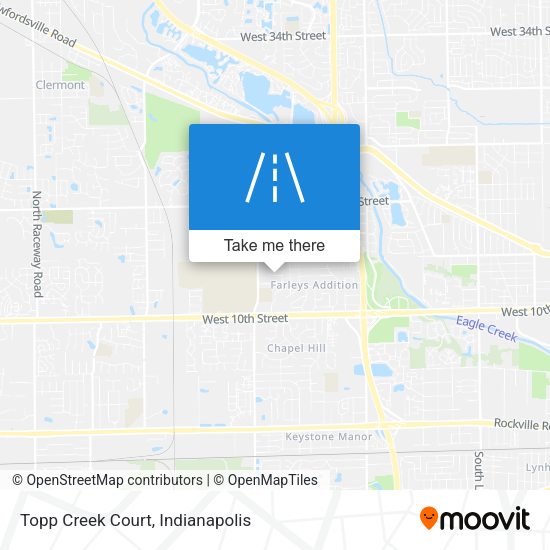 Mapa de Topp Creek Court