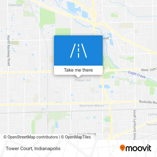 Tower Court map