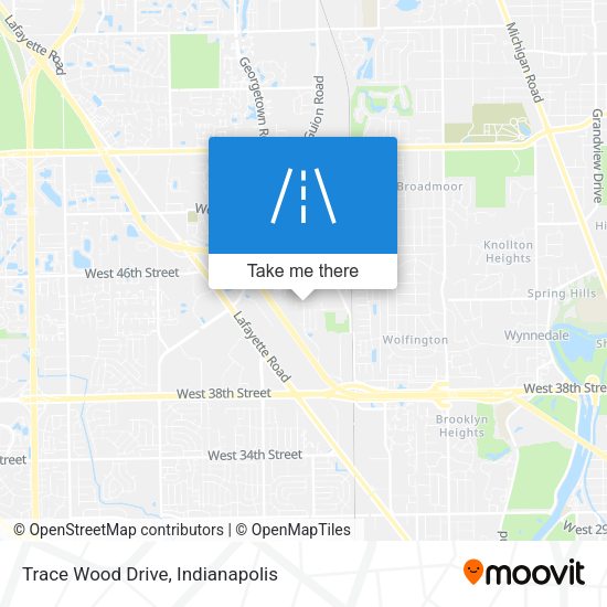Mapa de Trace Wood Drive
