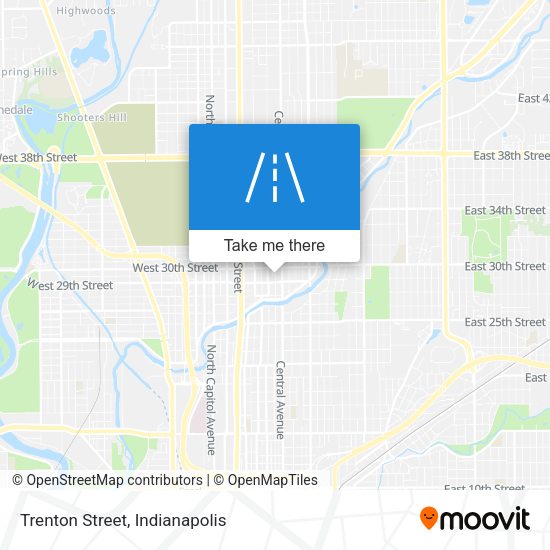 Trenton Street map