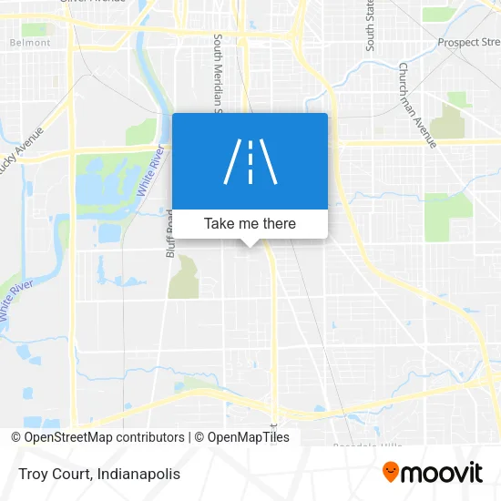 Troy Court map
