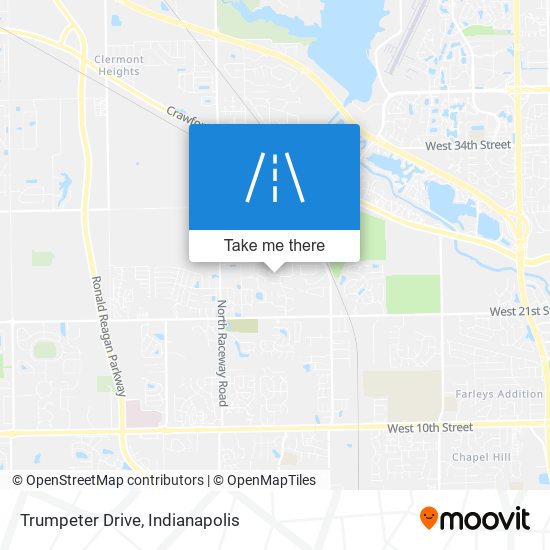 Trumpeter Drive map