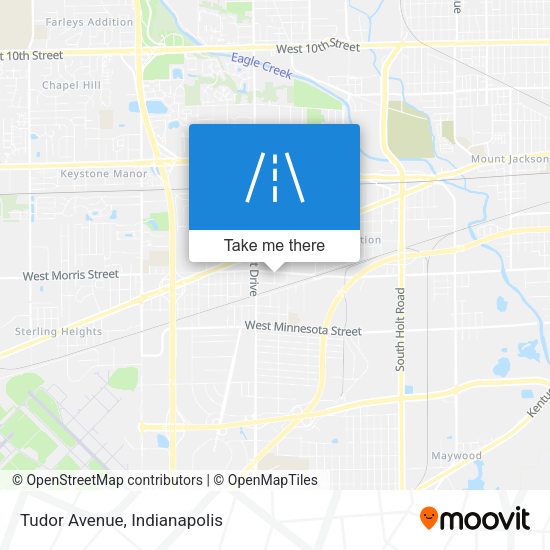 Mapa de Tudor Avenue