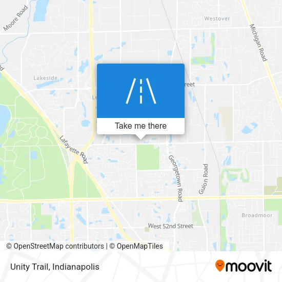 Mapa de Unity Trail