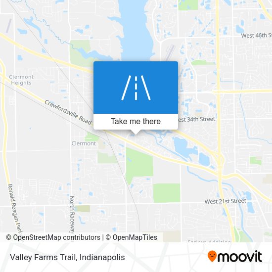 Mapa de Valley Farms Trail