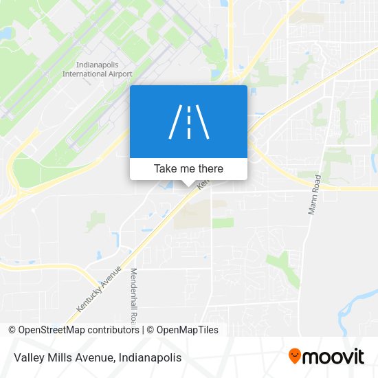 Valley Mills Avenue map