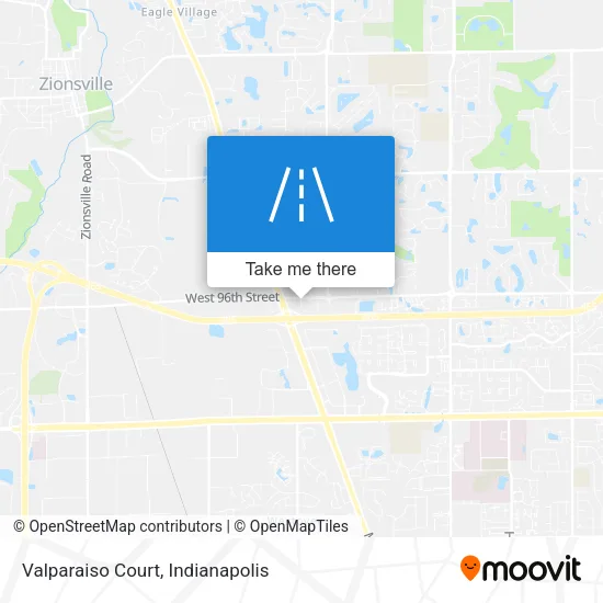 Valparaiso Court map